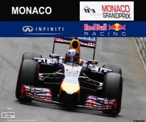 yapboz Daniel Ricciardo 2014 Monako Grand Prix